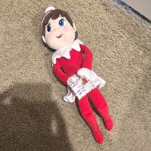 Red Girl Elf Plush Toy